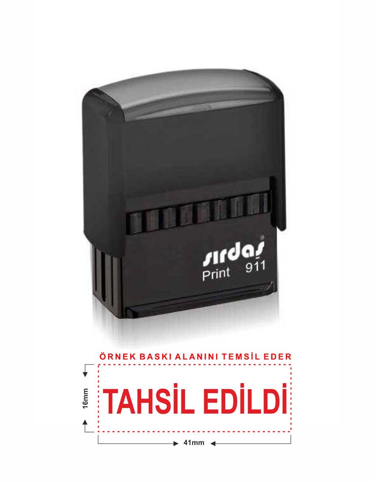 Tahsil Edildi Kaşe